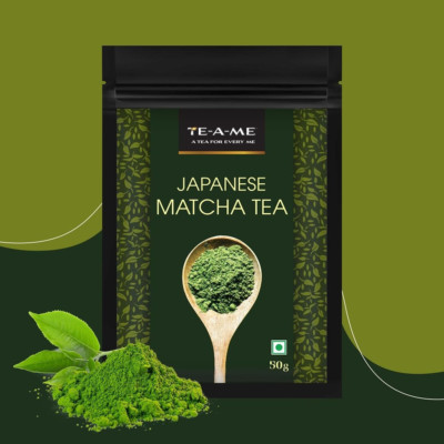 New Matcha Green Tea (50gm) | 100% Pure Authentic Matcha with High ANTIOXIDANTS
