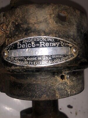 Delco Remy Distributor 110805 With Extra Points and Delco Remy Distributor 110805 With Extra Points and