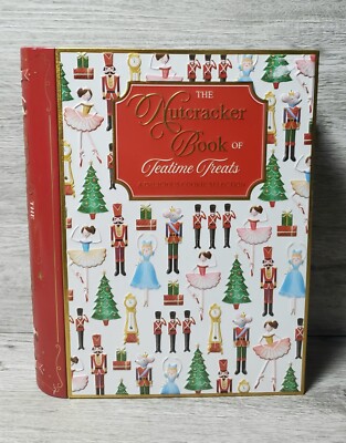 Das Nussknacker Buch der Teatime Leckereien, Werbung leere Dose für Kekskekse