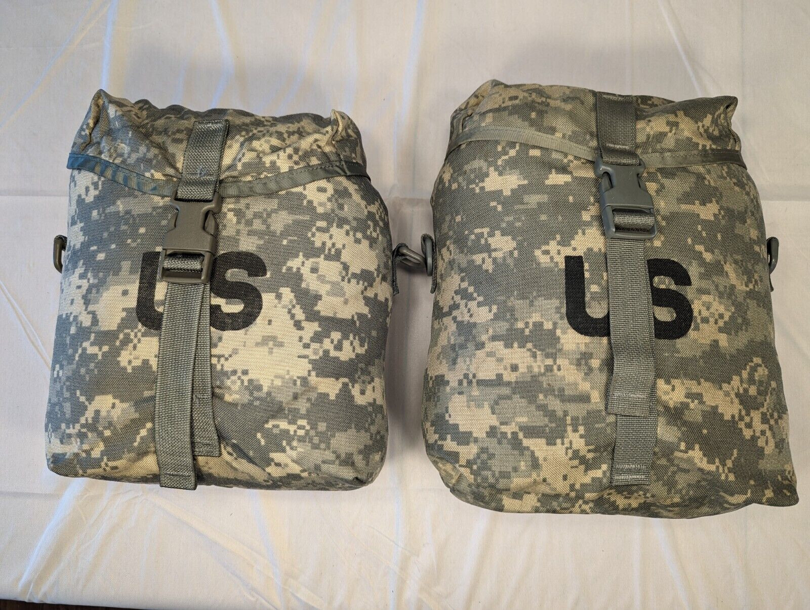 NEW / USED US Military ACU RUCKSACK - COMPLETE: PACK+FRAME+BELT+STRAPS+2POUCHES