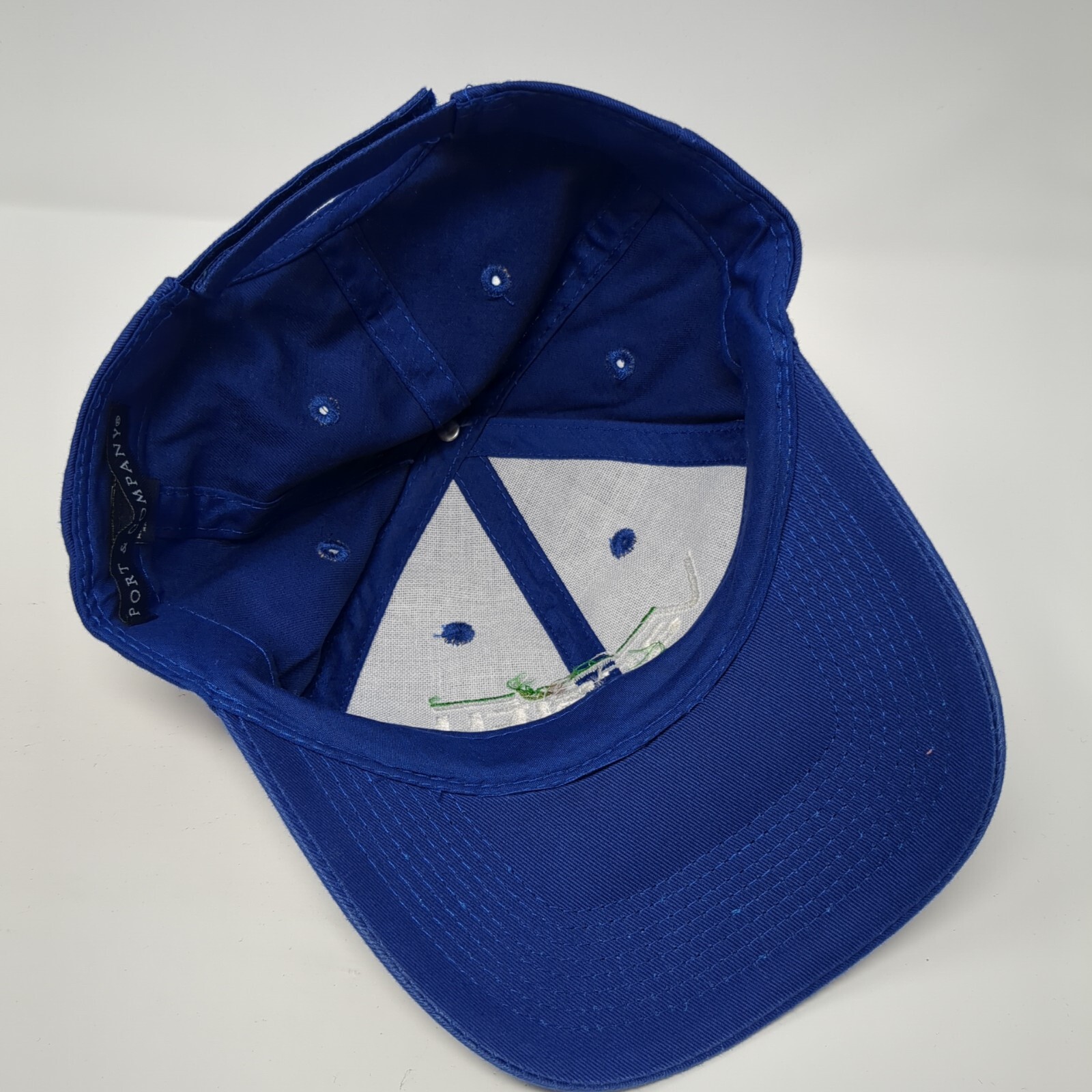 Varsity Facility Services Strapback Hat Blue One … - image 6