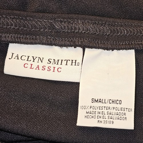 Jaclyn Smith Skirt Womens Small Black Classic Long A Line Stretch Modest No Slit - 第 7/9 張圖片