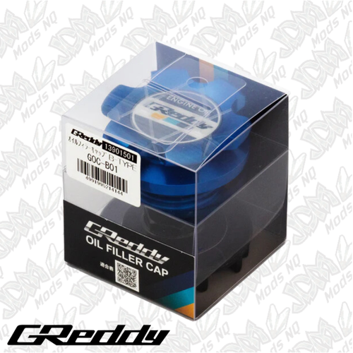 GReddy Oil Filler Cap Blue M37xP3.0 Type-B 01 Fits TOYOTA/DAIHATSU - Picture 3 of 6
