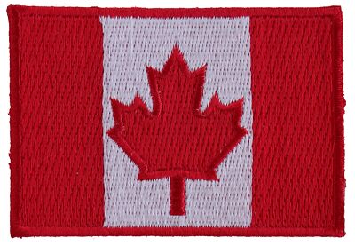 Canada Flag Patch Small- 3x2 inch - P2038