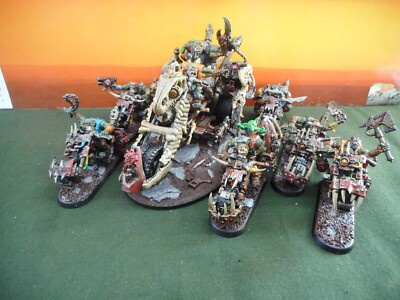WH 40k Miniaturen Space Orks Wartrike + Warbiker Unit Kitbash Warhammer 40K