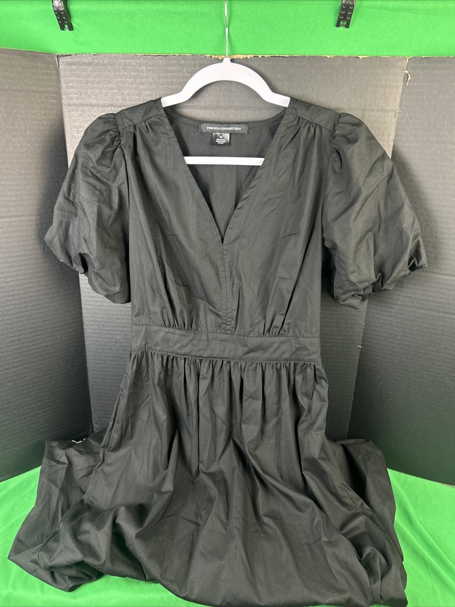 knee length dresses for ladies French Connection Women's Poplin Ruched Maxi Dress, Size Large, Pink main image 1