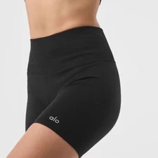 a&l&o Women's Hip Lift High Waist Trackless Shorts Pants