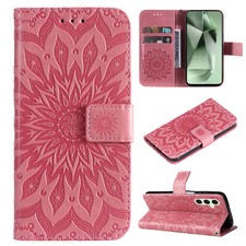 For Samsung Galaxy S25 Plus S24 S23 FE S22 S21 Wallet Flip Leather Phone Case