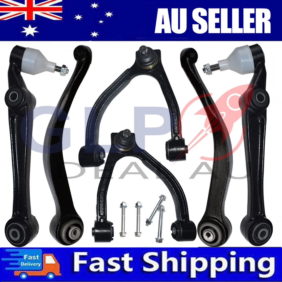 FRONT LOWER + UPPER CONTROL ARMS RADIUS ARM FOR FORD TERRITORY SX SY 2004~2009