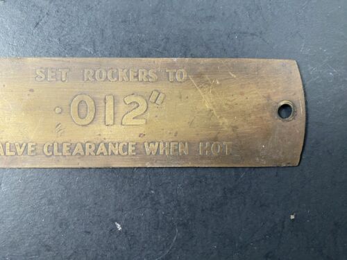 Austin Healey 100-6, 3000 BN4-BJ8 Valve Cover Clearance Plate - Picture 3 of 3