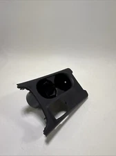 2014 MERCEDES BENZ CLA250 FRONT CENTER CONSOLE DUAL CUP HOLDER BLACK USED OEM