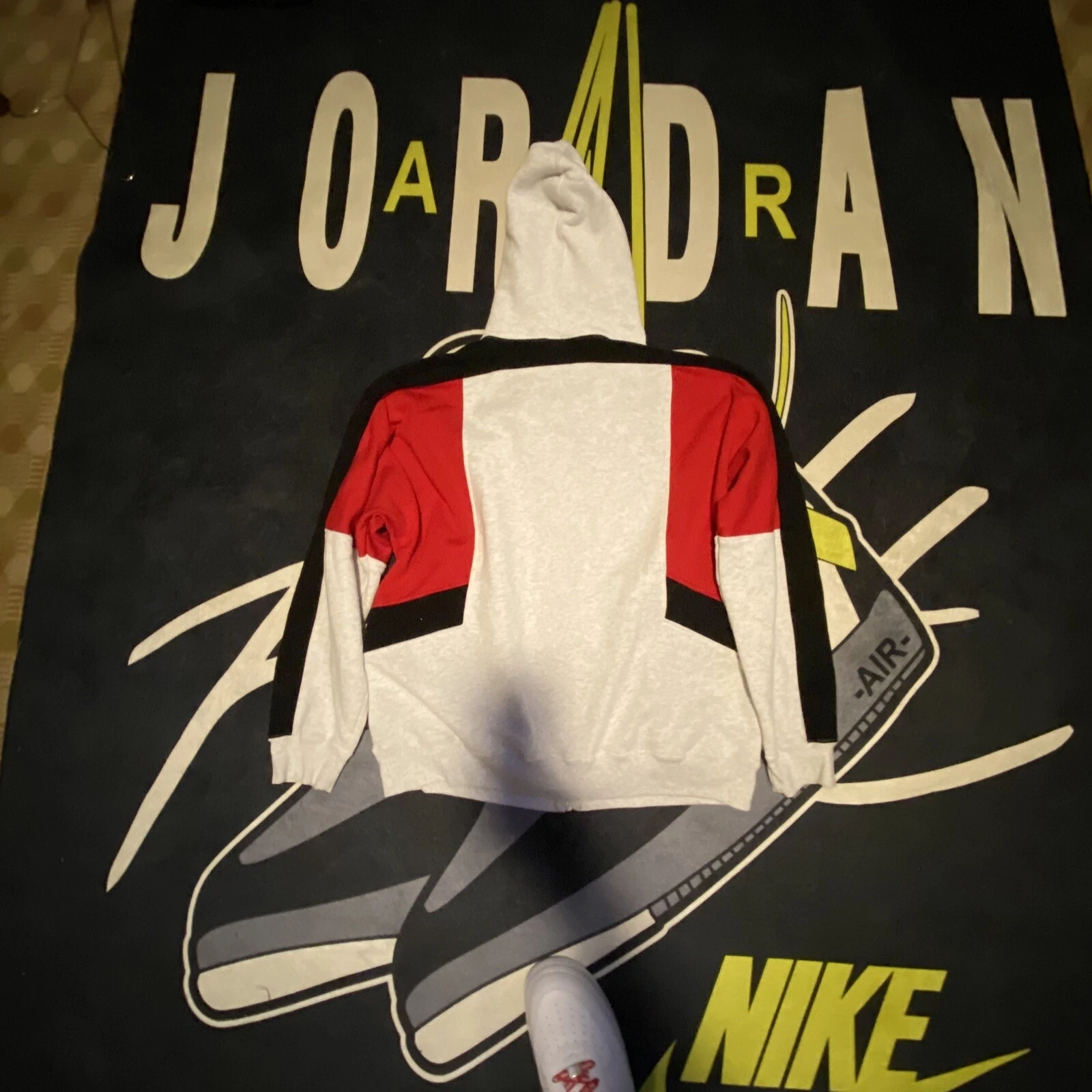 Felpa con cappuccio supreme con cerniera