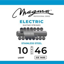 Magma Electric Guitar Strings Regular Light Gauge Stainless Steel Set .010-.046 Magma Electric Guitar Strings Regular Light Gauge Stainless Steel Set .010-.046