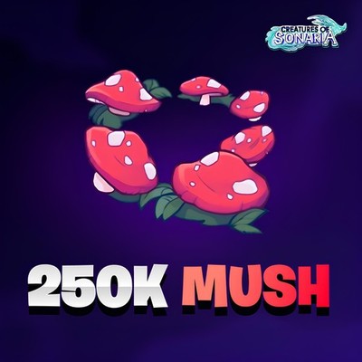   250K Mushrooms   Creatures of Sonaria  Cheapest - Fast Delivery 