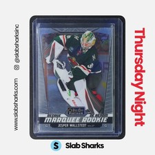 2024 O-PEE-CHEE PLATINUM #204 JESPER WALLSTEDT RC MARQUEE ROOKIE