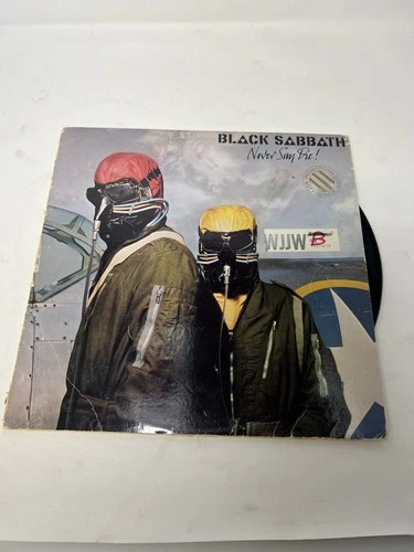 BLACK SABBATH Never Say Die WARNER BROS LP OG 1st Press Promo from Radio