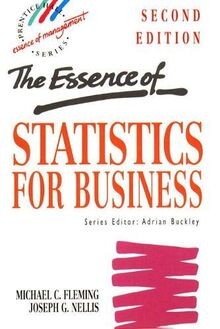 The Essence of Statistics for Business (Prentice-Hall Es... | Buch | Zustand gut