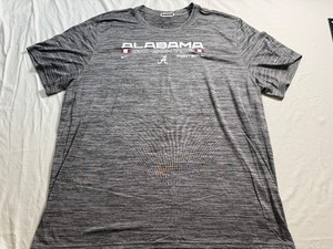 Men's Nike Charcoal Alabama Crimson Tide Velocity Performance 3XL Dri-FIT 270