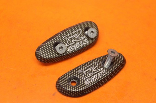 2001 SUZUKI GSXR 750 OEM REAR VIEW MIRROR CAP CAPS SET 