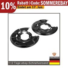 2x ANKERBLECH F�R BREMSSCHEIBE HINTEN F�R BMW 1-ER 3-ER 4-ER