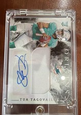 2020 Panini Origins - Rookie Jumbo Patch Autographs Tua Tagovailoa #102 (AU,...