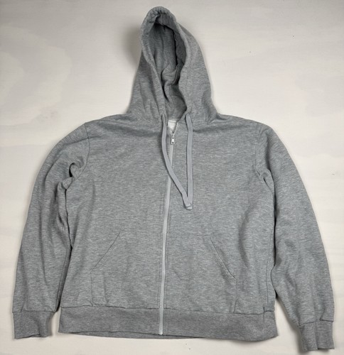 Alo Yoga Renown Heavy Weight Full Zip Hoodie Gray Women’s XL Retail $148