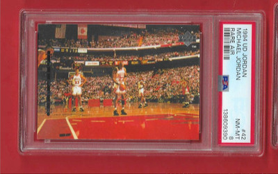 Basketball 1994 Upper Deck Rare Air Michael Jordan #42 NBA Graded Card PSA 8