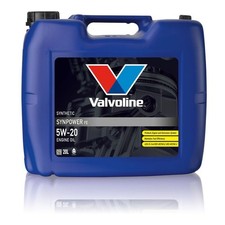 Synpower FE 5W-20 Engine Oil Full Synthetic 20L Valvoline 8.02 per litre