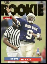 Steve McNair Rookie RC 1995 SkyBox Impact #171 Houston Oilers