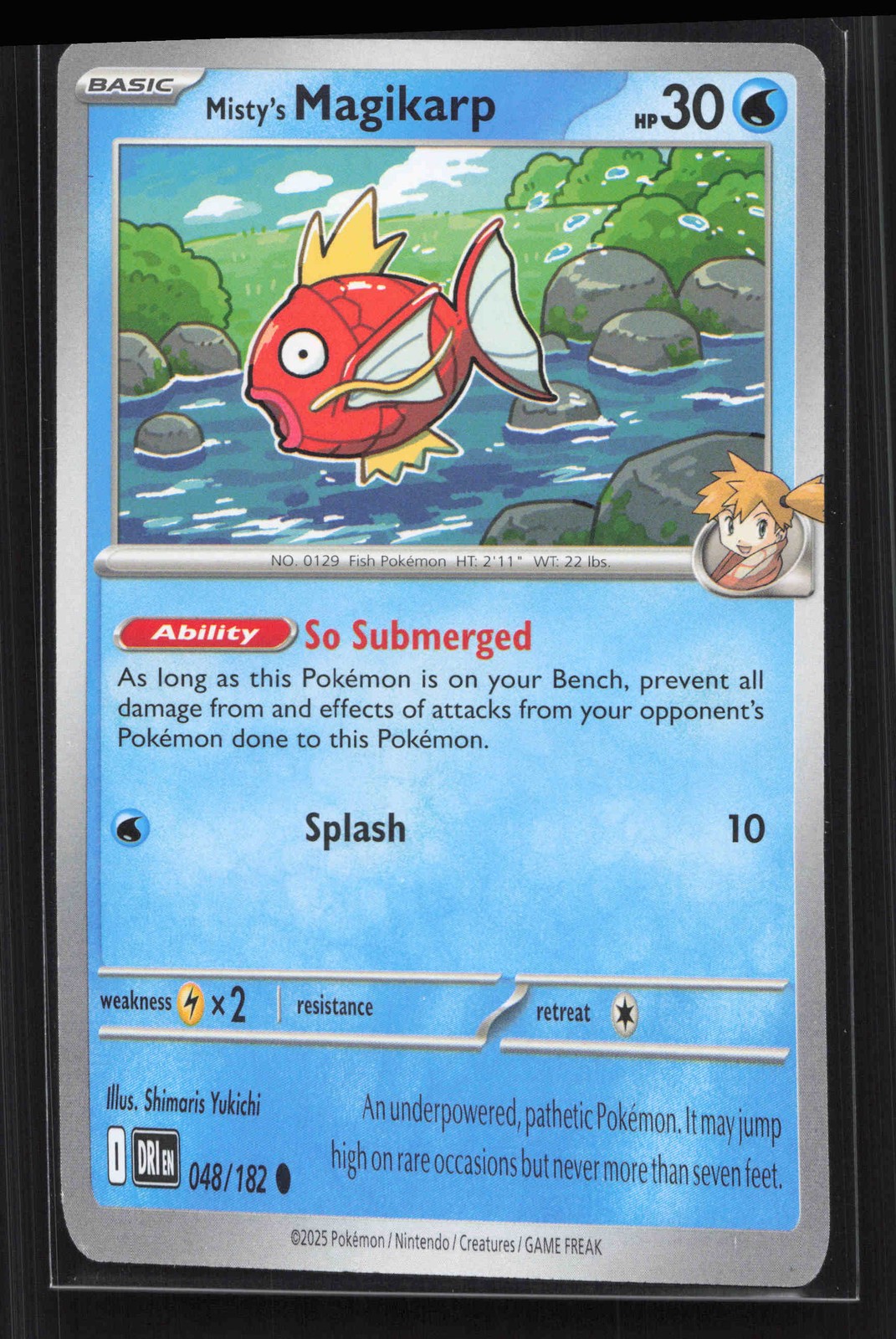 Misty's Magikarp Common SV10: Destined Rivals 048/182 NM