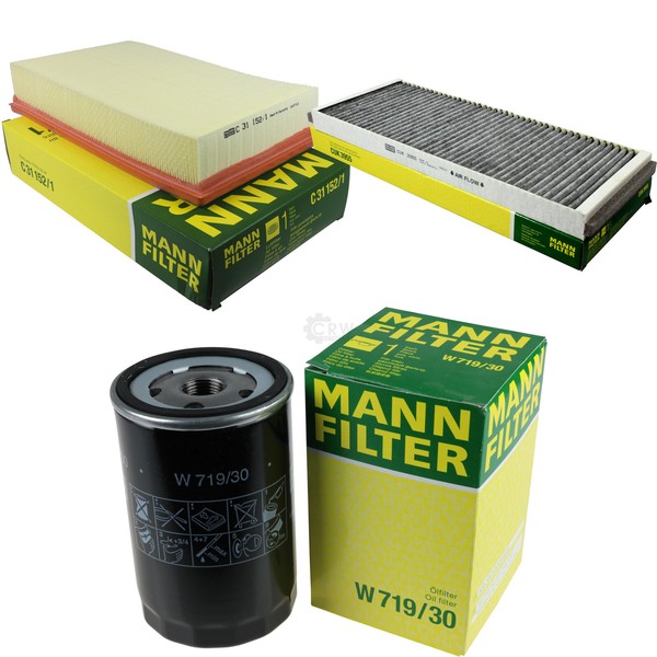 MANN-FILTER Inspektionspaket Passend FüR Audi Cabriolet 2.6 2.0 E 1.8 Coupe-image