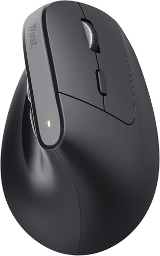 Trust Bayo+ Rechargeable Vertical Mouse Bluetooth + RF 2.4GHz, Ergonomic Mouse,  - Picture 2 of 10