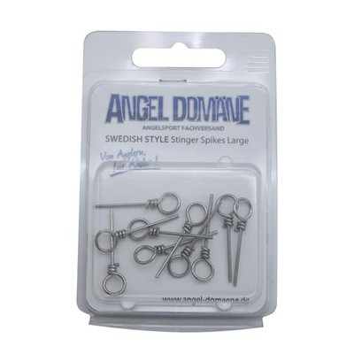 Stinger Spikes Swedish Style Edelstahl 25mm/30mm Drilling Halter Stecher Shads