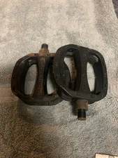 Mongoose Old Mid School Black Pedals 1/2 Inch Old School BMX
