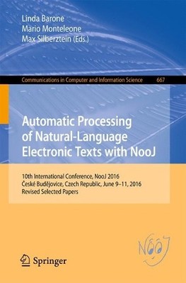 Automatic Processing of Natural-Language Electronic Texts wit... - 9783319550015