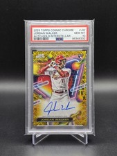 2023 Topps Cosmic Chrome Jordan Walker Gold Interstellar RC Auto /50 PSA 10 💎🔥
