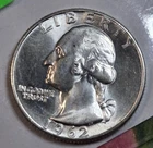 1962 Washington Quarter BU Uncirculated Mint State 90% Silver 25c US Coin