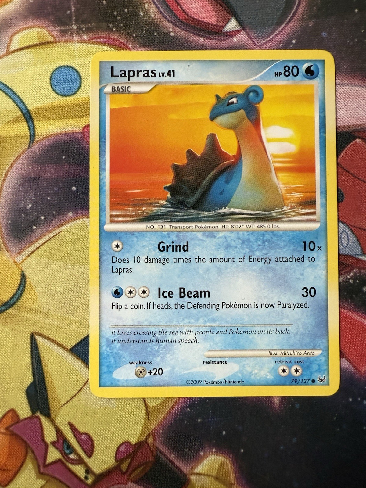 Lapras 79/127 Platinum 2009 Pokemon Card LP
