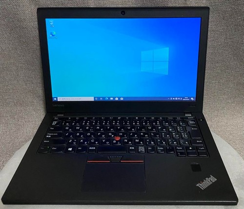Lenovo ThinkPad X270 Core i3 8GB SSD 256GB 12.5in Black SIM Japan Uesd - Picture 1 of 7