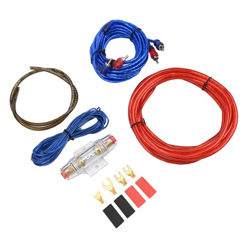 10GA Flame Retardant Subwoofer Cable Set for Enhanced Sound in For Cars - Picture 6 of 12
