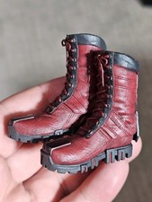 1 6 Sideshow Collectibles Daredevil Marvel Combat Boots Hot Toys Matt Murdock