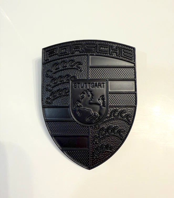 Porsche Hood Crest Emblem Badge - Made in Germany - Fits ALL popular models NEW! - Image 3 of 4