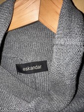 Eskandar Cotton Sweater Fits Up To XL