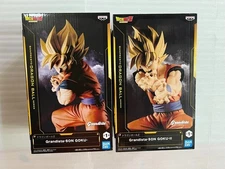 Dragon Ball Z Grandista Super Saiyan SON GOKU II Figure Set BANPRESTO New Japan