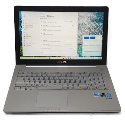 ASUS N550J Windows 11 Pro i5 Notebook  500GB 16GB Laptop GF 850M 15,6'' Blu-Ray