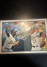 1990 Score - World Series Dave Stewart, Mike Moore #700
