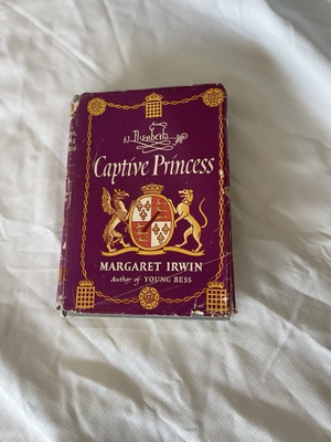 #ad Captive Princess Margaret Irwin 1948 HC Book Club Ed w Dust Jacket $24.99