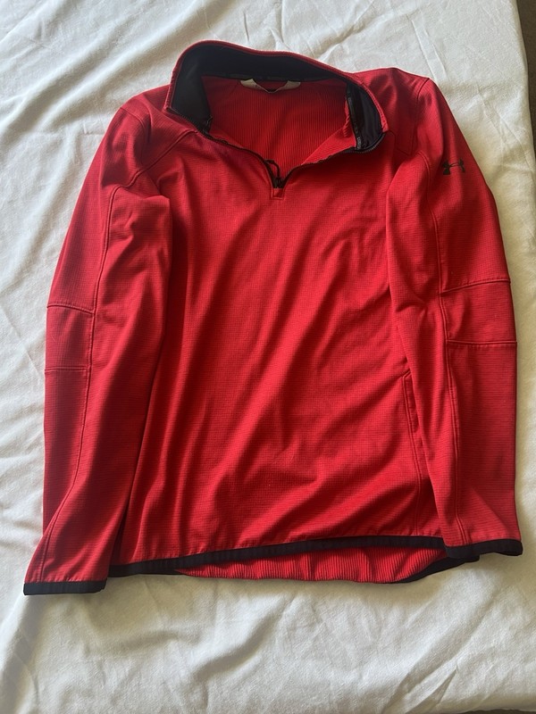 large under armor 1/4 zip pullover mens