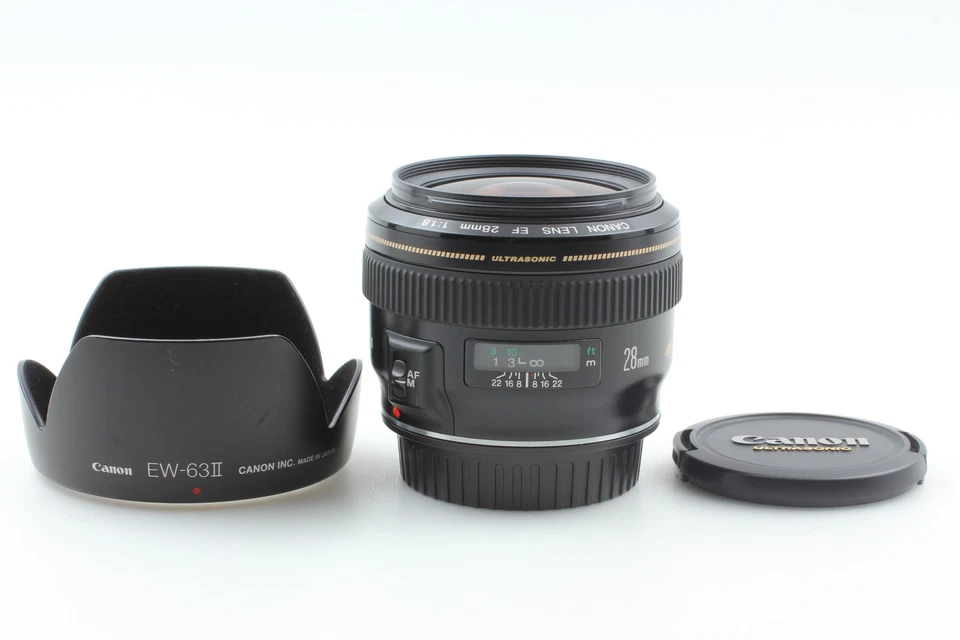Canon EF 28 мм f1.8 USM ультразвуковой широкоугольный основной объектив протестирован из Японии [новый] - Изображение 3 из 4