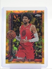 MATISSE THYBULLE 2025-26 TOPPS CHROME SAPPHIRE GOLD REFRACTOR /50 Q1042